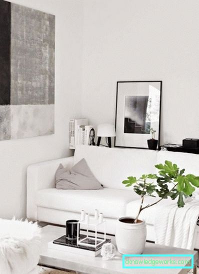 20-White living room - 95 opzioni di foto