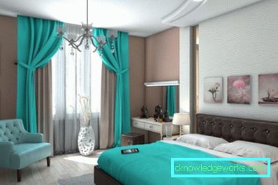 Camera da letto 356-turchese