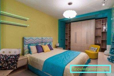 Camera da letto 356-turchese