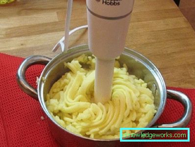 Frullatore con beccuccio per purè di patate Frullatore con beccuccio per purè di patate