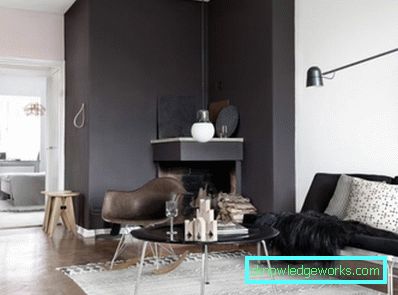 105 Black living room - 115 foto dei migliori