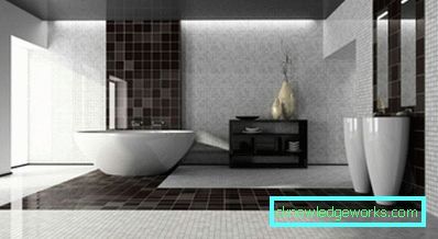 16 bagno in bianco e nero - 105 foto