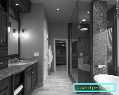 16 bagno in bianco e nero - 105 foto