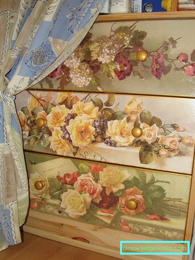 Decoupage mobili da cucina Decoupage mobili da cucina