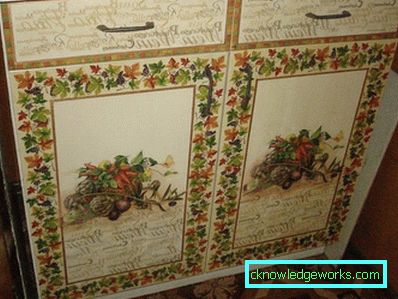 Decoupage mobili da cucina Decoupage mobili da cucina