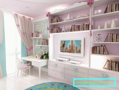 Stanza per bambini per una ragazza di 7 anni Stanza per bambini per una ragazza di 7 anni