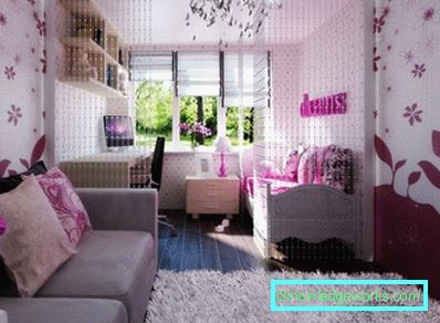 Stanza per bambini per una ragazza di 7 anni Stanza per bambini per una ragazza di 7 anni
