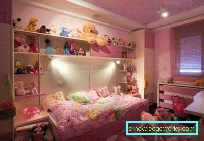 Stanza per bambini per una ragazza di 7 anni Stanza per bambini per una ragazza di 7 anni
