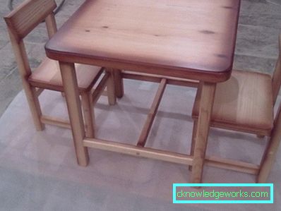 Sedia per bambini e tavolo con le proprie mani Sedia per bambini e tavolo con le proprie mani