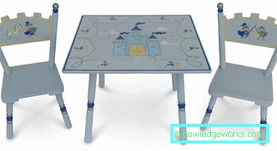Sedia per bambini e tavolo con le proprie mani Sedia per bambini e tavolo con le proprie mani