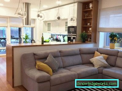 280 divani in cucina - 100 foto
