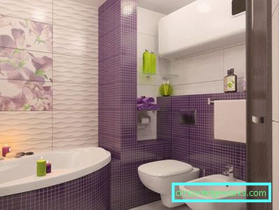 Piastrellatura del bagno: 54 idee fotografiche per la creazione di uno sfondo di designer