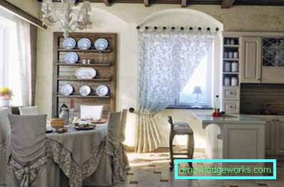 Stile country all'interno