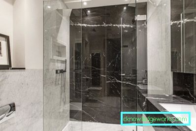 Piastrellatura del bagno: 54 idee fotografiche per la creazione di uno sfondo di designer