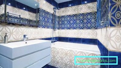 Piastrellatura del bagno: 54 idee fotografiche per la creazione di uno sfondo di designer