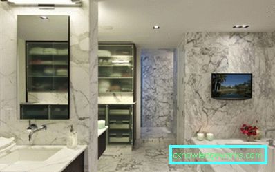 Piastrellatura del bagno: 54 idee fotografiche per la creazione di uno sfondo di designer