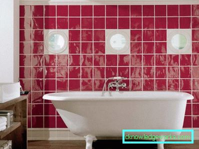 Bagno rosso: 91 foto di idee di design sorprendentemente luminose