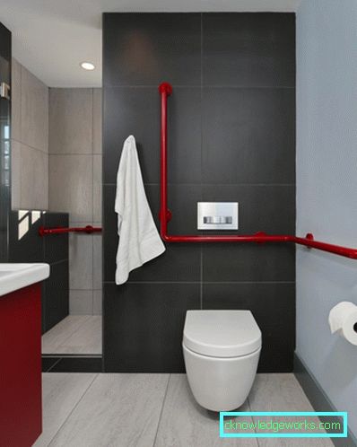 Bagno rosso: 91 foto di idee di design sorprendentemente luminose