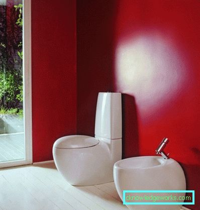 Bagno rosso: 91 foto di idee di design sorprendentemente luminose