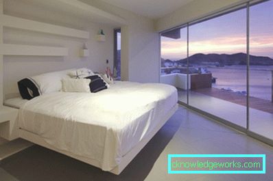 Minimalismo della camera da letto - una descrizione di come creare questo stile (58 foto)