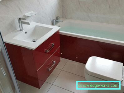 Bagno rosso: 91 foto di idee di design sorprendentemente luminose