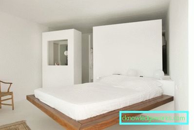 Minimalismo della camera da letto - una descrizione di come creare questo stile (58 foto)