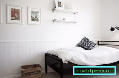 Minimalismo della camera da letto - una descrizione di come creare questo stile (58 foto)