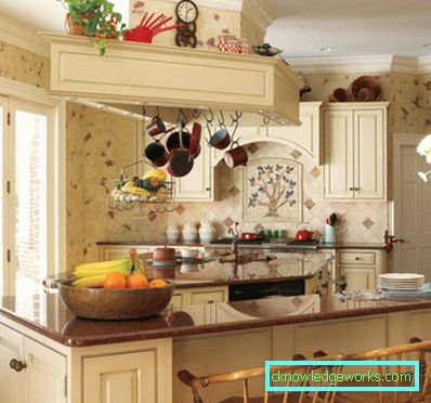 Stile country all'interno