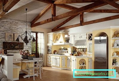 Stile country all'interno