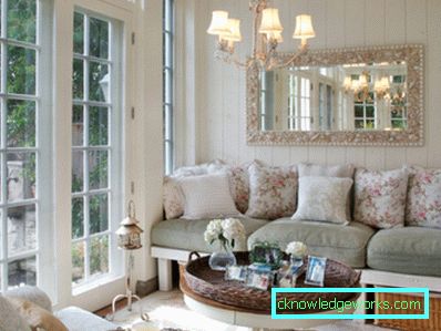 Stile country all'interno