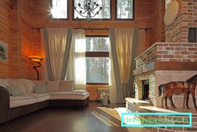 Stile country all'interno
