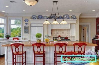 Stile country all'interno