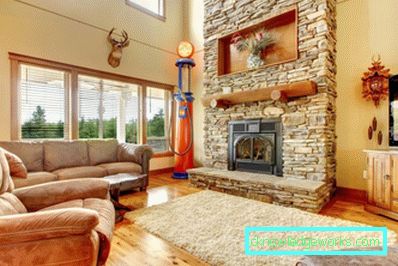 Stile country all'interno