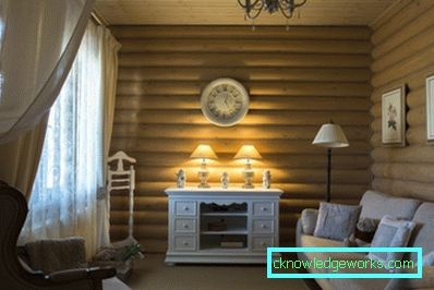 Stile country all'interno