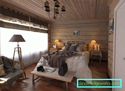Stile country all'interno