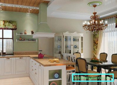 Stile country all'interno
