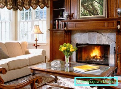 Stile country all'interno