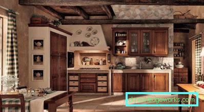 Stile country all'interno