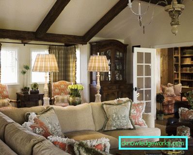 Stile country all'interno