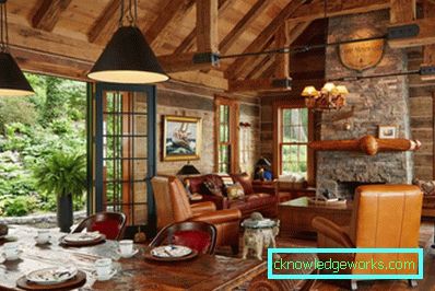 Stile country all'interno