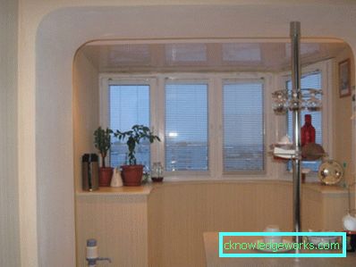 Cucina sul balcone - idee sulla progettazione e la disposizione dei mobili (85 foto)
