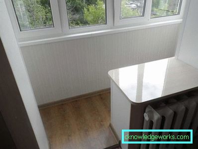 Cucina sul balcone - idee sulla progettazione e la disposizione dei mobili (85 foto)