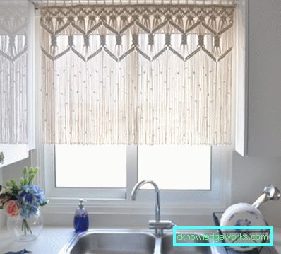 Tende per una piccola cucina - 65 foto di nuovi prodotti con il miglior design di tende