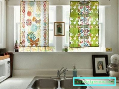 Tende per una piccola cucina - 65 foto di nuovi prodotti con il miglior design di tende