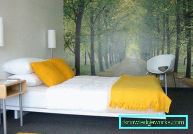 Design da 129 camere da letto con carta da parati fotografica