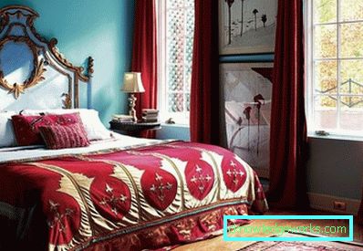 Foto: camera da letto in stile orientale
