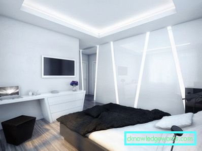 179-Colore blu in un interno elegante.