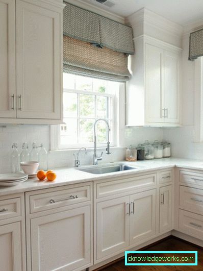 Tende per una piccola cucina - 65 foto di nuovi prodotti con il miglior design di tende