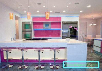 275-Fucsia all'interno della cucina