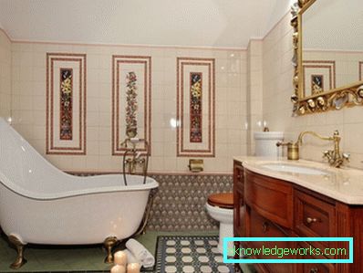 Bagno dipinto - saggiare con saggezza (77 foto di idee di design)